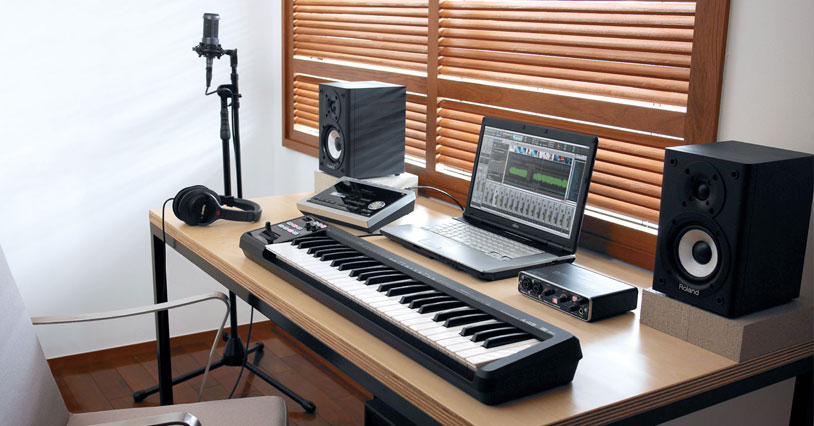 simple home recording studio equipment