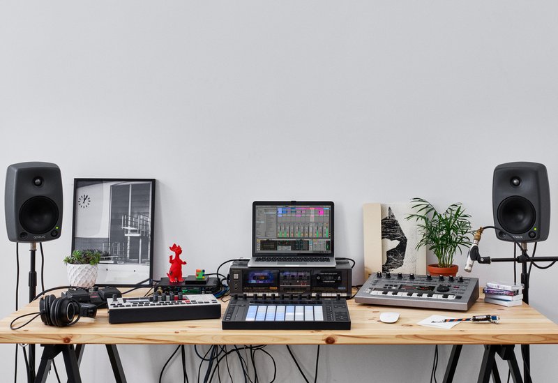 home recording studio setup diagram